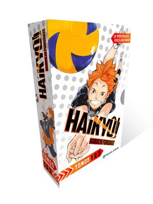 SHONEN STARTER SET HAIKYÛ!! Nº 1+2+3