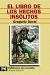 EL LIBRO DE LOS HECHOS INSÓLITOS