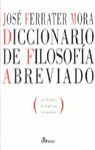 DICCIONARIO DE FILOSOFÍA ABREVIADO